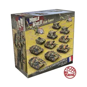 Стартовые силы французской танковой роты Леклерк, Team Yankee - World War III - French Army (1:100) (Plastic)