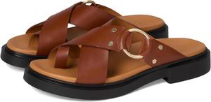 Сандалии ECCO Seoul Toe Post Ring Ornament Slide Sandals, Amber
