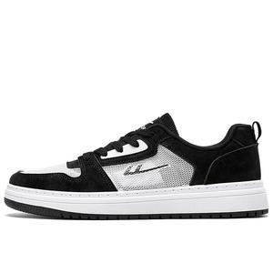 WARRIOR Легкие низкие кроссовки для скейтбординга, увеличивающие рост, мужские, черно-белые