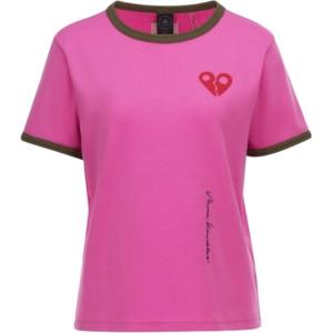 Обычная футболка женская Moose Knuckles, фуксия