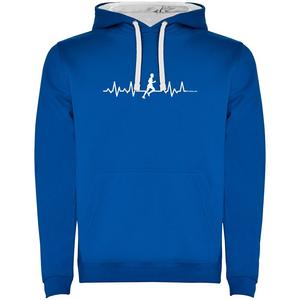 Худи Kruskis Runner Heartbeat Two-Colour, синий