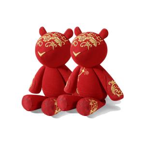 My Only Friend Пара плюшевых кукол Ten Miles Of Red-Fireworks Perfect Match Wedding Bear высотой 40 см