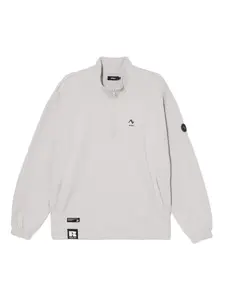 Толстовка с логотипом Izzue, серый