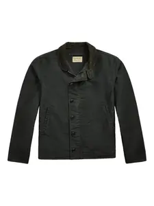 Куртка с вельветовым воротником Ralph Lauren RRL, черный