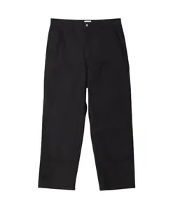 Рабочие брюки с укороченными коленями, черные Obey, черный