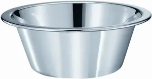 Чаша RÖSLE, изготовлена ​​из нержавеющей стали 18/10, профессионального качества, универсального использования, можно мыть в посудомоечной машине Ø 20 см, цвет edelstahlfarben