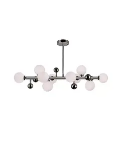 Люстра Element 10 light Cwi Lighting, chrome