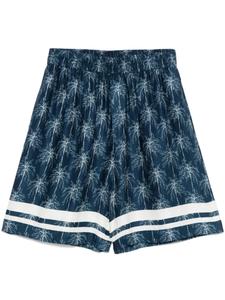 Шорты с принтом Laneus, синий