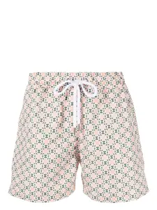 Плавки-шорты с геометричным принтом Frescobol Carioca, оранжевый