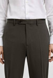 Брюки MILAN Mango, зеленый