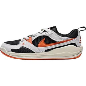 Jordan Cmft era устойчивые к истиранию низкие детские баскетбольные кроссовки black white orange для детей 3-7 лет