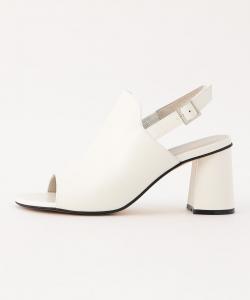 Сандалии с ремешком на спине Comme Ca, цвет 02: Off-White