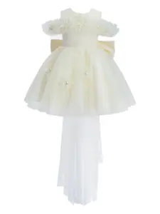 Платье с цветочным декором Tulleen, белый