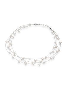 Elli Колье из серебра 925 пробы белого цвета