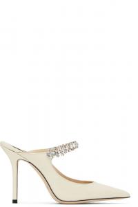 Эксклюзивные туфли-мюли Off-White Bing 100 от SSENSE Jimmy Choo