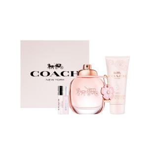 Женский парфюм с цветочным ароматом Eau De Parfum EDP подарочный набор фруктовый аромат поппури 30мл/50мл/90мл+100мл+2мл*2 COACH, 50ml Set