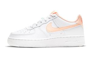 Кроссовки Nike Air Force 1 Low White Hyper Crimson GS