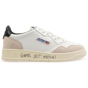 Кроссовки AUTRY Skateboarding Shoes Men Low-top White/Black, белый/черный