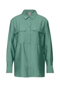 Блузка с длинными рукавами Street One, зеленый