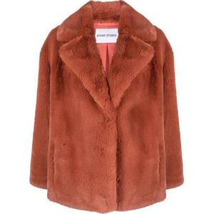 Куртка Savannah из искусственного меха STAND STUDIO, красный