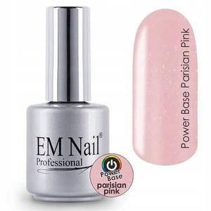 Мл EM Nail, Base, Power Base Parisian Pink, 15