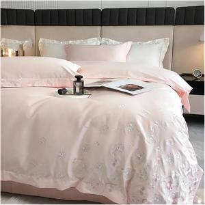 KYTGFH Комплект постельного белья High End Flowers белый египетский хлопок