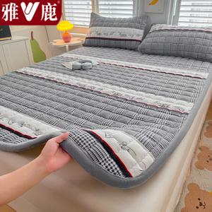 Yalu Наматрасник 90х190 см, цвет Twilight Gray Check, мягкий и приятный к телу