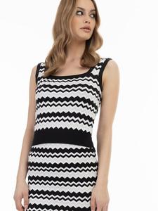 Вязаная майка Faina, мультиколор