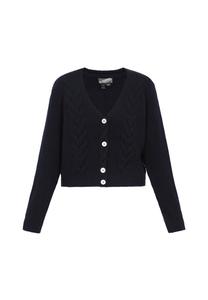 Вязаный кардиган DreiMaster Vintage, темно-синий