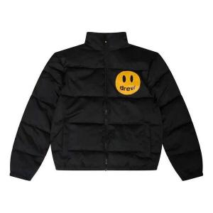Куртка standing collar puffer jacket 'black' Drew House, черный