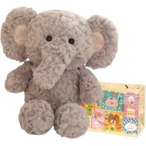 Коллекция милых плюшевых кукол для бега, практичные игрушки, высота 30см/45см Small bubble, Running Elephant, Backpack Box Style 30Cm