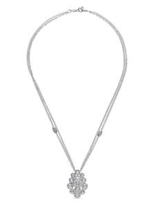 Колье Crops из белого золота с бриллиантами LEO PIZZO, серебряный