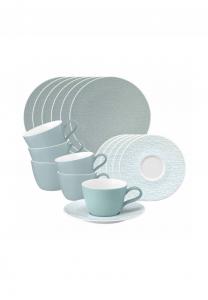 Зелёный кофейный сервиз на 18 персон Life Seltmann Weiden