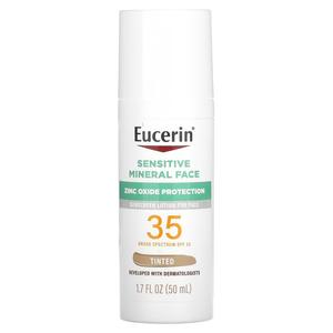 Солнцезащитный лосьон для лица Eucerin Sensitive Mineral с SPF 35, 50 мл