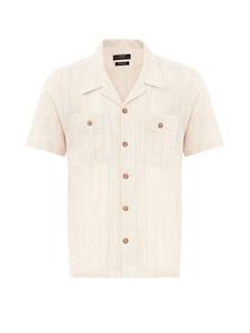 Рубашка на пуговицах стандартного кроя Antioch, экрю