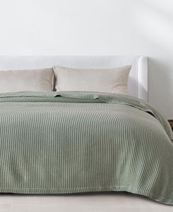 Хлопковое одеяло с вафельным плетением Linery & Co, Eucalyptus, Twin