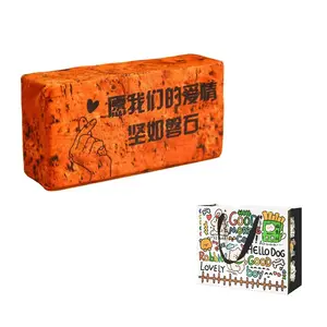 Реалистичная плюшевая кукла из кирпичной доски высотой 13 см AZLCL