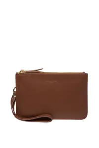 Клатч 'Addison' из кожи наппа Pure Luxuries London, коричневый