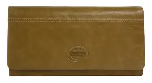 Кошелек Bruno Banani, натуральная кожа, желтый