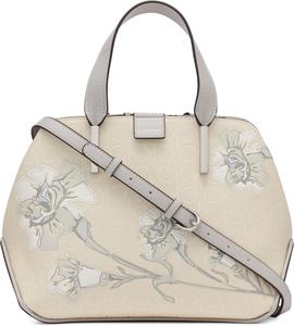 Женская сумка-саквояж Calvin Klein Audrey с тремя отделениями, Cream Multi Floral