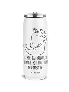 Mr. & Mrs. Panda Термос с надписью "Робби Шерлок" белым цветом