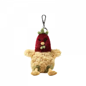 Плюшевый брелок кукла ананас цыпленок высота 12см McHugs