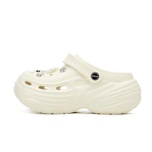 JOSINY Классические перфорированные клоги для женщин белые, цвет White