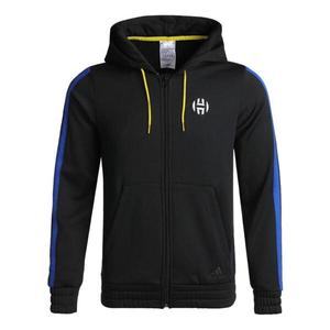 Куртка adidas Hrdn Fleece Fz Sports Jacket Black, черный