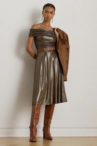 Платье Lauren Ralph Lauren, золотой