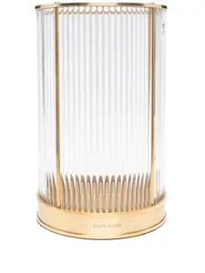 Средний шестигранный ураганный подсвечник Ralph Lauren Home, золотистый