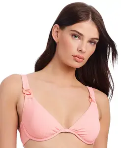 Женский бюстгальтер-бикини с косточками Stay Connected Sanctuary, розовый