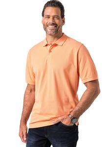 JP1880 Рубашка поло темно-абрикосового цвета