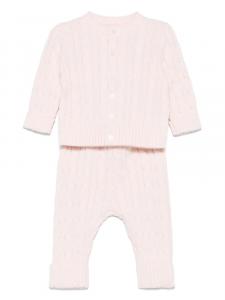 Комплект брюк из хлопка POLO RALPH LAUREN KIDS, розовый