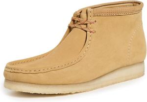 Мужские ботинки Clarks Somerset Collection Wallabee, Golden Tan Suede